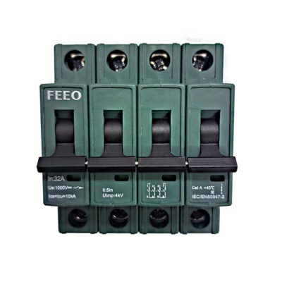 MCB DC 4P 32A 1000V, FPV-63DC-0432 