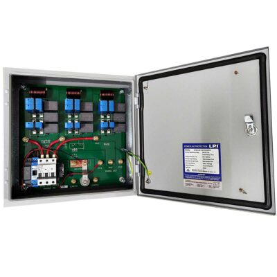 Tủ cắt lọc sét 3 pha 63A , SF363-480-100+50-AIMCB