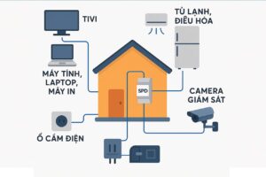 Thiết Bị Chống Sét Bảo Vệ Được Gì