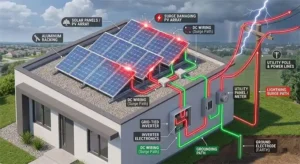 Hệ Solar Bị Sét Đánh Phải Làm Gì